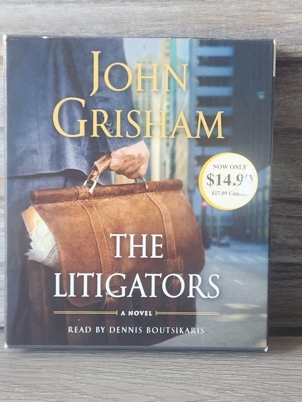 John Grisham Litigators Audiobook CDs